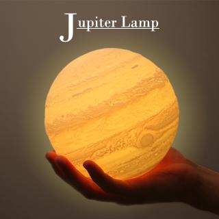 โคมไฟ 3d jupiter หลากสีสัน ไฟกลางคืนในห้องนอน