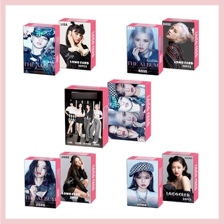 Blackpink Album - THE ALBUM LOMO CARD แบล็กพิงก์ LISA ROSE PHOTOCARD 30 ชิ้น