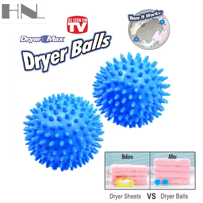 Soften Clothes เครื่องซักผ้าพิเศษ Blue Dryer Ball Decontamination