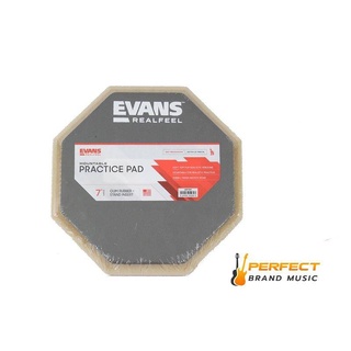 แป้นยางซ้อมกลอง EVANS รุ่น ARF-7GM แป้นซ้อมขนาด 7" จากประเทศอเมริกา