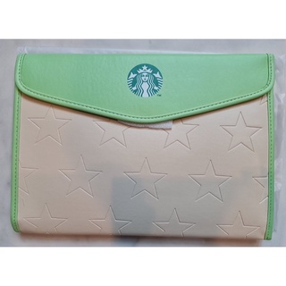 กระเป๋า คลัทช์ Starbucks Clutch Bag ของใหม่แท้ 100% ลาย Star