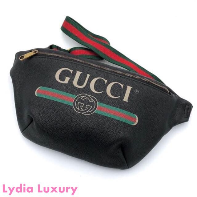 ถูกที่สุด ของแท้ 100% Gucci belt bag ใบใหญ่ชุดเต็ม