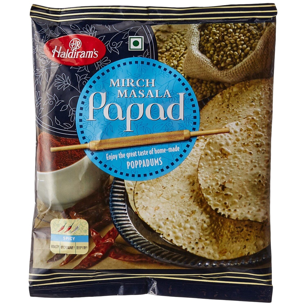 Haldiram's Mirch Masala Papad - 200g