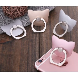 🔥iRing แหวนยึดโทรศัพท์ แหวนติดโทรศัพท์ แหวนติดมือถือ รูปแมว สินค้าพร้อมส่ง