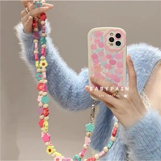 เคสโทรศัพท์มือถือ แบบนิ่ม พร้อมสายคล้องยาว หรูหรา สําหรับ iPhone14 13 pro max 12 11 pro max xs max xr xs