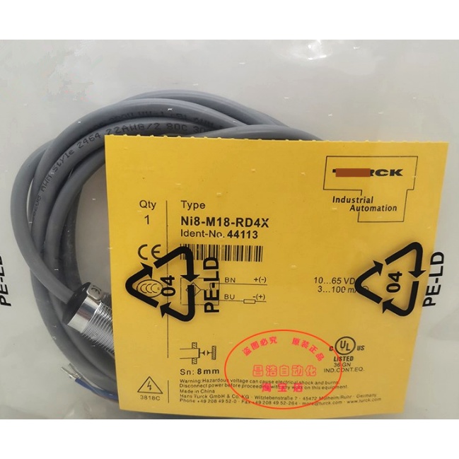 YY NI8-M18-RD4X proximity sensor switch spotสินค้าของแท้ดั้งเดิมในสต็อก