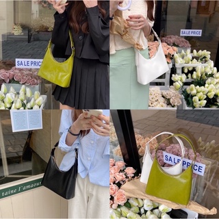 #พร้อมส่ง กระเป๋าหนัง Cake Bag 255฿