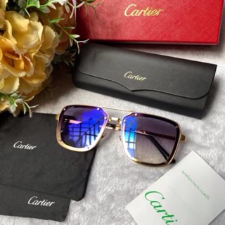 Cartier Sunglasses ทรงเหลี่ยม