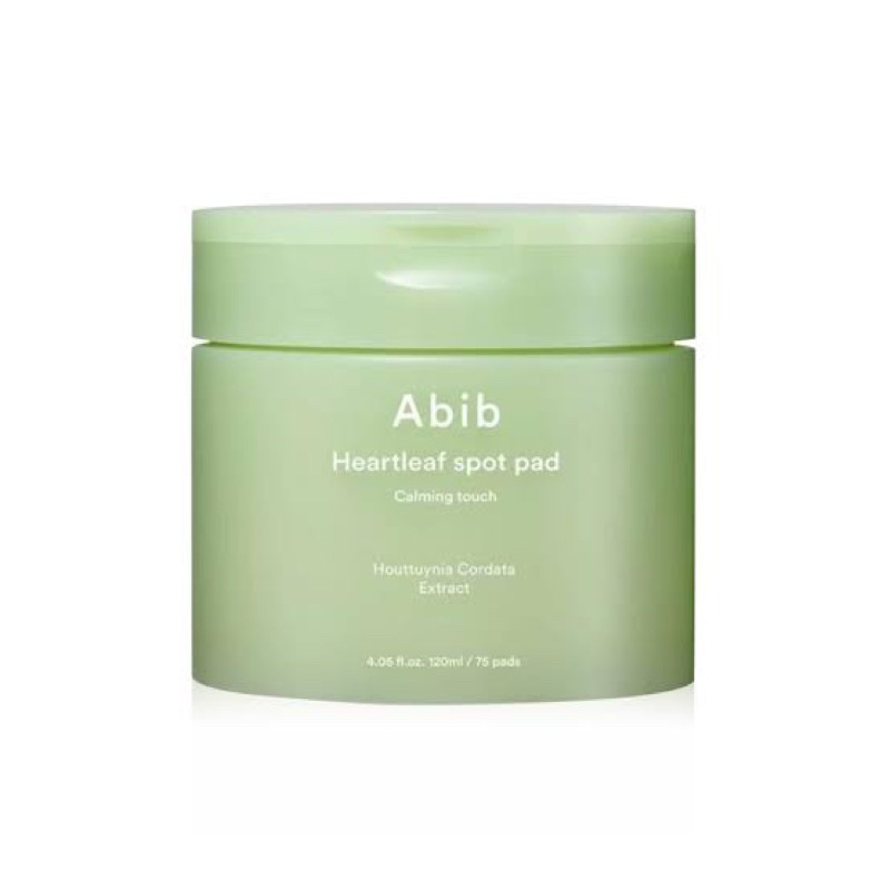 🍃Abib Heartleaf Spot Toner Pad Calming Touch [พร้อมส่ง/ส่งต่อ]