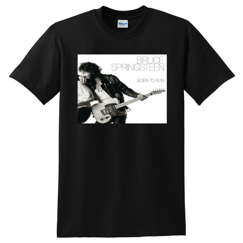 ที่กําหนดเอง Bruce Springsteen Born To Run เสื้อยืดคุณภาพสูงหลายสีให้เลือก
