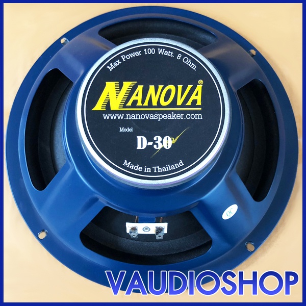 NANOVA D-30 (100W) ดอกลำโพง 10 นิ้ว จำนวน 1 ตัว ลำโพง 10" นาโนวา D30