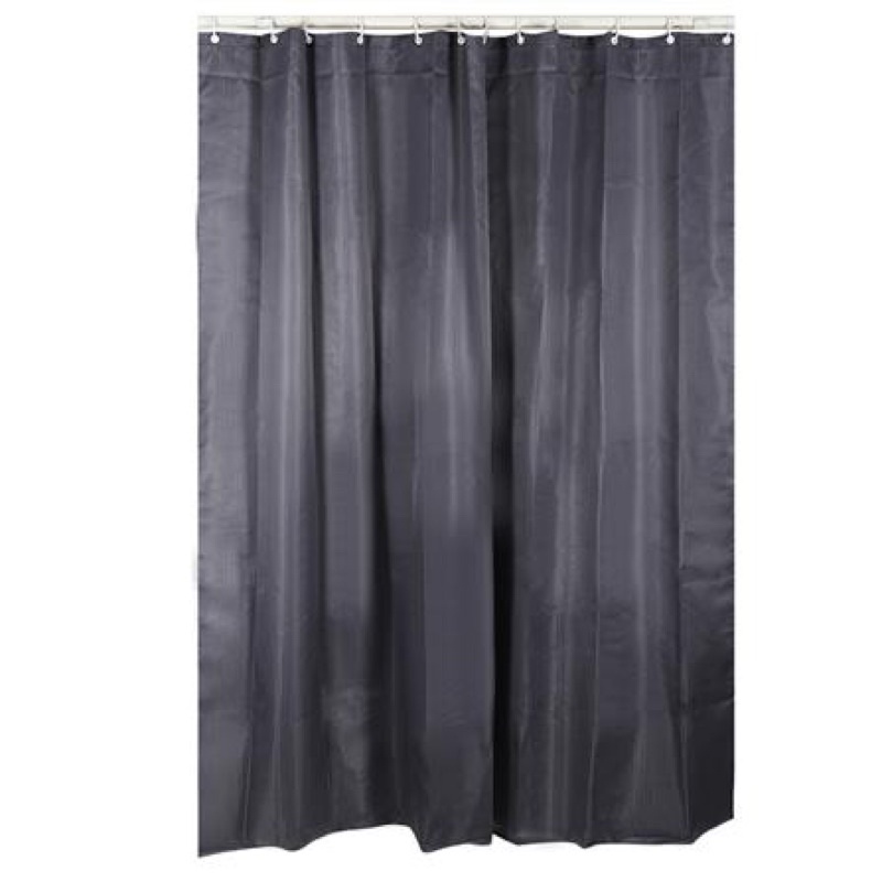 ม่านห้องน้ำ POLY MOYA ST20-GREY 180X180 ซม.