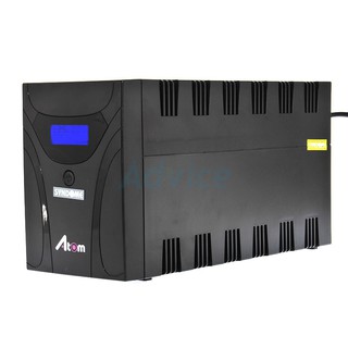 UPS 1000VA SYNDOME ATOM 1000 อุปกรณ์สำรองจ่ายไฟมีระบบปรับแรงดันไฟฟ้าอัตโนมัติ ประกัน 2*0*2