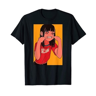 เสื้อยืด พิมพ์ลายการ์ตูนอนิเมะ Lofi สีพาสเทล 90S สไตล์ญี่ปุ่น เรโทร แฟชั่นฤดูร้อน สําหรับผู้ชายSize S-5XL