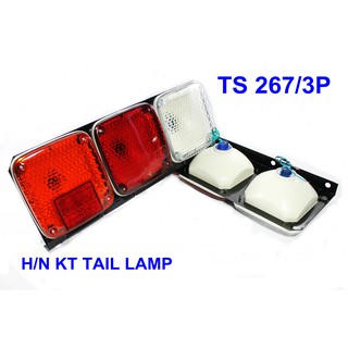 ไฟท้าย Hino 3 ตอน  KT TAIL LAMP (1คู่) By.TS.Motor