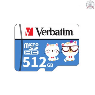 การ์ดหน่วยความจำJ &amp; F Verbatim Micro Sd Card Class 10 Tf การ์ดหน่วยความจํา 512 Gb