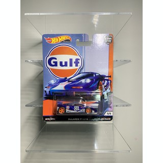 Hot wheels McLAREN F1 GTR CAR&amp;CULTURE (Blue) ล้อยาง