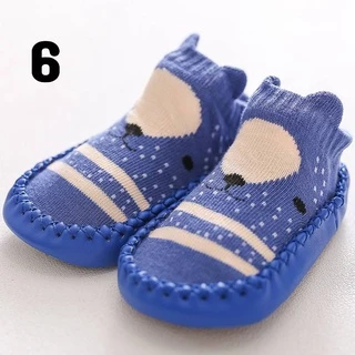 🎀รพร้อมส่ง รองเท้าหัดเดินพื้นกันลื่น รองเท้าหัดเดินลายน่ารัก
