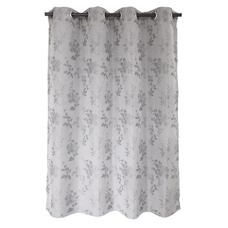 ผ้าม่าน EYELET CHILD FREEDOM STYLE DARLEY UV 145X220 ซม. สีเทา ผ้าม่านประตู CURTAIN ผ้าม่านและมู่ลี่