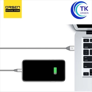 🔥ชาร์จไว!ใช้ดี!มีที่เก็บสาย🔥 Eloop Orsen s31,32,33 สายชาร์จ สำหรับ L /MicroUSB/Type C 1m เนื้อซิลิโคน มีสายรัด
