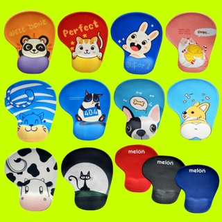 Mouse Pad Gel แผ่นรองเม้าส์รองข้อมือ(MELON-ML320,321)