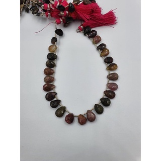 ลูกปัดทัวร์มาลีน Tourmaline beads for bracelets