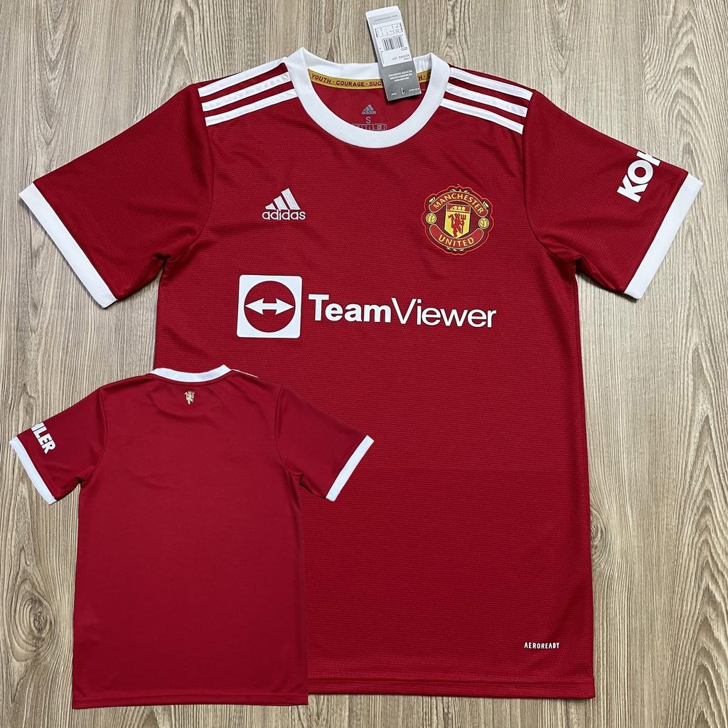 ManU 2021-2022 FOOTBALL SHIRT SOCCER JERSEY เสื้อบอล ฟุตบอล ทีมแมนยู เกรดแฟนบอล AAA