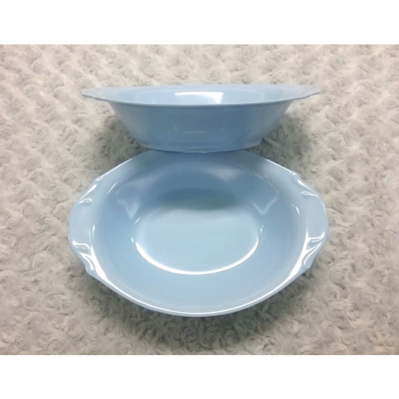 ชามเปลเมลามีน มีหูขนาด 9.5" จำนวน 2 ใบ (73-11) Flowerware โดยศรีไทยซุปเปอร์แวร์ สำหรับร้านอาหาร โรงแรม จัดเลี้ยง