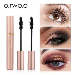 O.TWO.O 3D ไฟเบอร์หนาขนตายาวมาสคาร่าสีดำยาว Lash ขนตาตาขนตาแปรงแต่งหน้า Pro Eye-เครื่องสำอาง