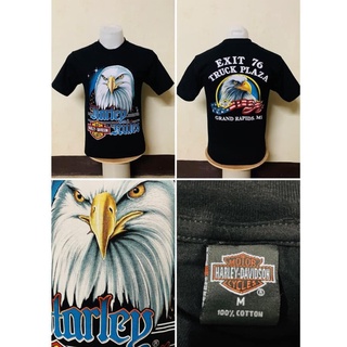 เสื้อวินเทจ (harley davidson) ป้ายฮาเลย์ผ้าCotton shirt (มีให้เลือกหลายลาย)