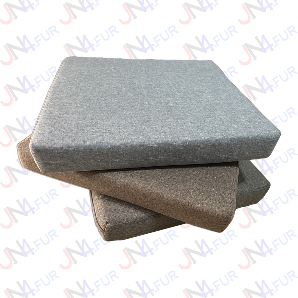 JN4 เบาะ ขนาด 40x40 หนา2นิ้ว เบาะรองนั่ง เบาะนั่ง เบาะพิงหลัง เบาะพนักพิง (มีซิบ) รับทำตามขนาด