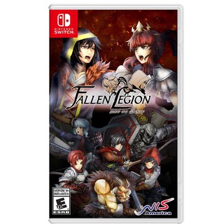 NINTENDOSWITCH: แผ่นเกม Fallen Legion ( US Z1 ) สินค้าพร้อมส่ง สินค้ามือหนึ่ง