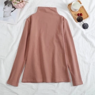 SUNDAY2020🎀 เสื้อยืดแขนยาวคอเต่า ผ้าดี นิ่มใส่สบาย โคตรคุ้ม