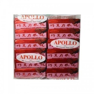 Apollo chocolate เวเฟอร์ Pack*4(48ชิ้น)