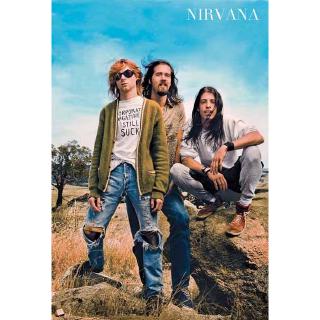 Nirvana,โปสเตอร์วงดนตรีต่างประเทศ AM/EU