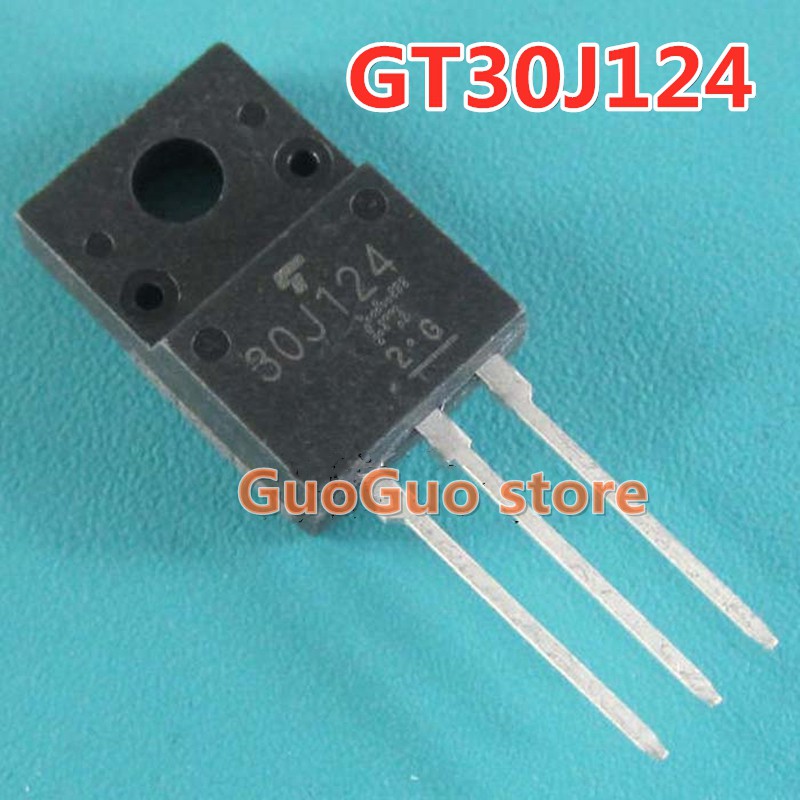 5PCS 30J124 GT30J124 TO220 TO-220 ทรานซิสเตอร์ชิ้นส่วนเดิมลดราคา