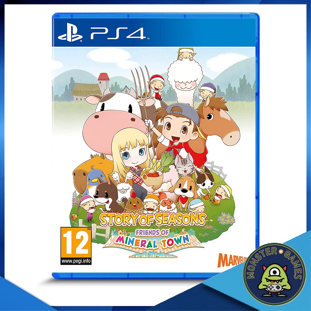 Story of Seasons Friends Of Mineral Town Ps4 Game แผ่นแท้มือ1!!!!! (Story of Season ps4)