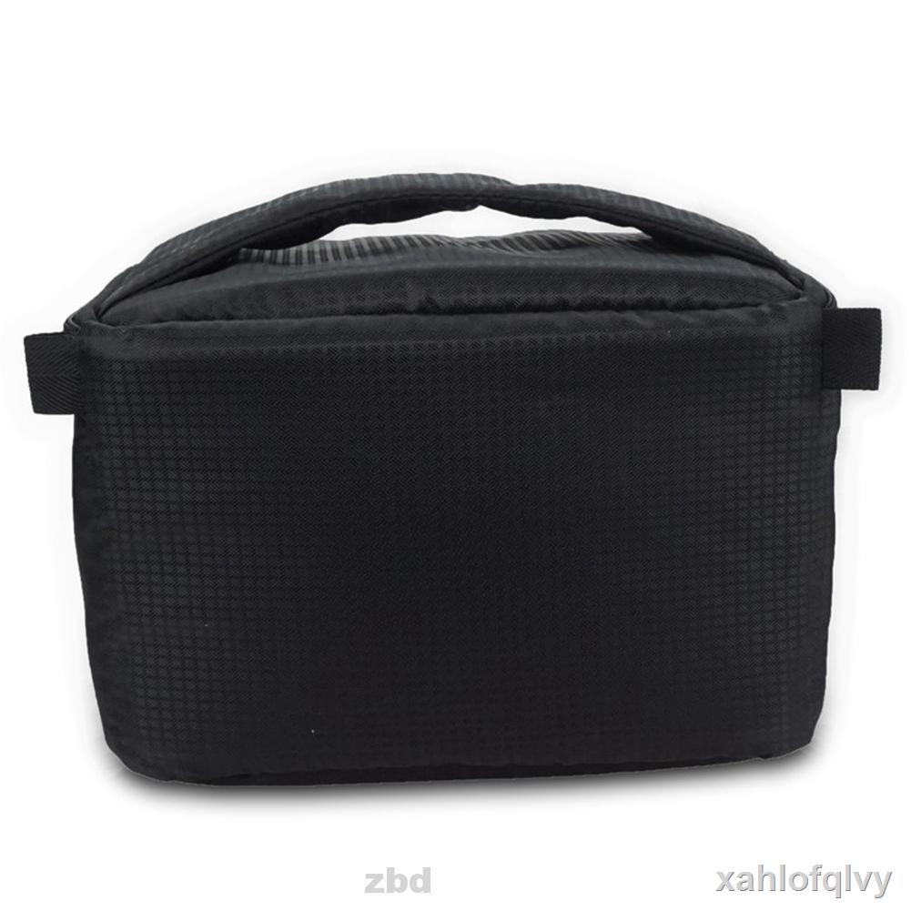 Camera Bag Padded Insert Portable Carrying Multifunction Wear Resistant