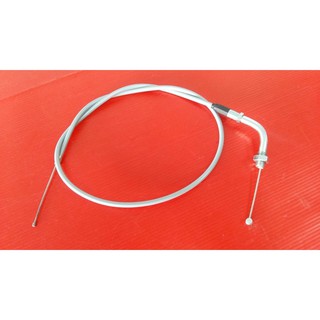 HONDA CT CT110 year 1980-1986 CT-110 TRAIL 110 "NEW" THROTTLE CABLE "NEW" // สายคันเร่ง สีเทา ของใหม่ มอเตอร์ไซค์ฮอนด้า