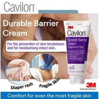 (ของแท้ มี อย. มีกล่อง) (Exp 03-2027) 3M Cavilon Durable Barrier Cream คาวิลอน ครีม 28 กรัม