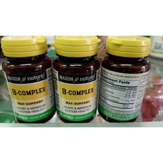 Mason Natural, B-COMPLEX, 100 Softgels
