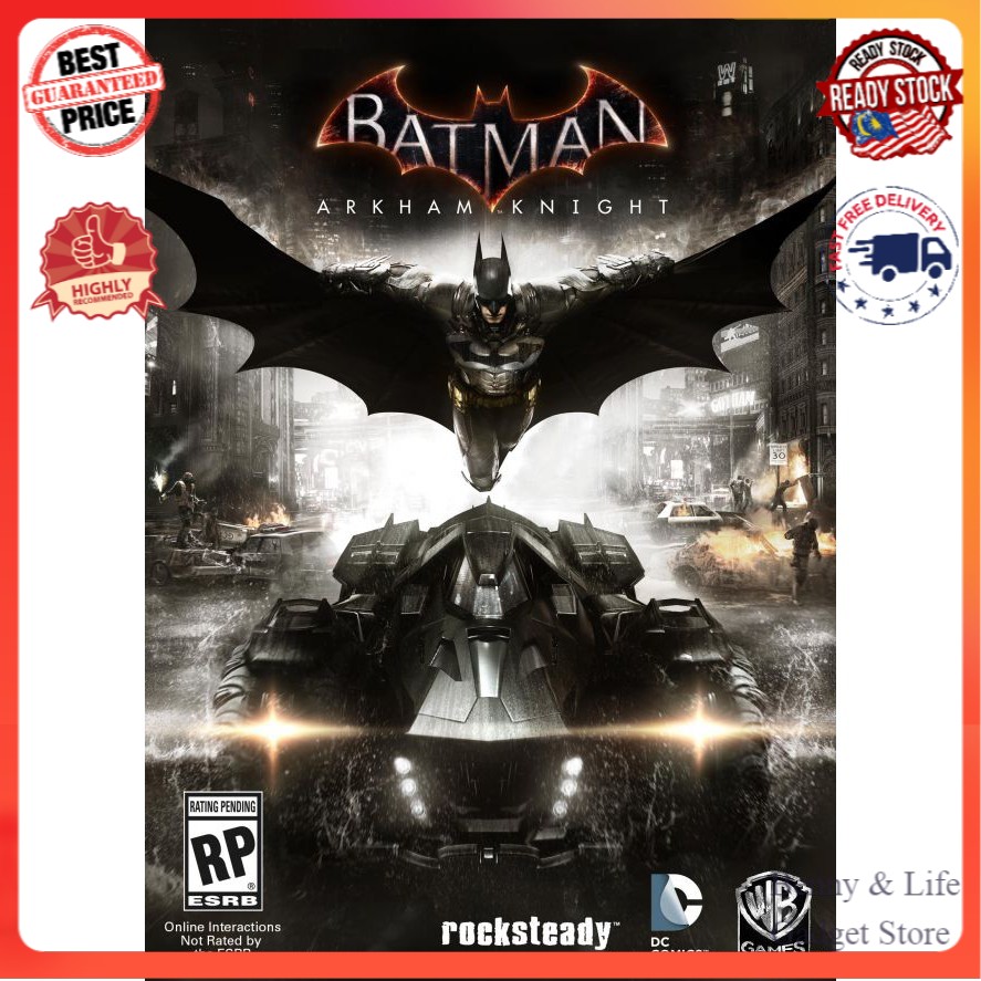 Batman Arkham Knight Offline พร้อม DVD - เกมพีซี