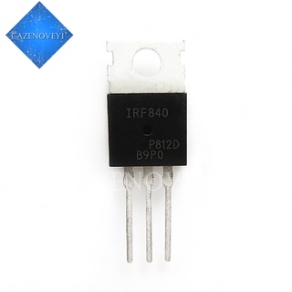 ชิ้นส่วนอะไหล่ชิพ IRF840PB IRF840 FMOSFET N-Chan 500V 8.0 Amp TO-220 10 ชิ้น/ชุด