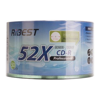 แผ่นCD-R RIBEST Printable (50/Pack)