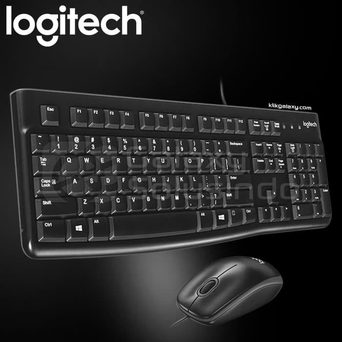 ชุดเมาส์คีย์บอร์ด Logitech MK120