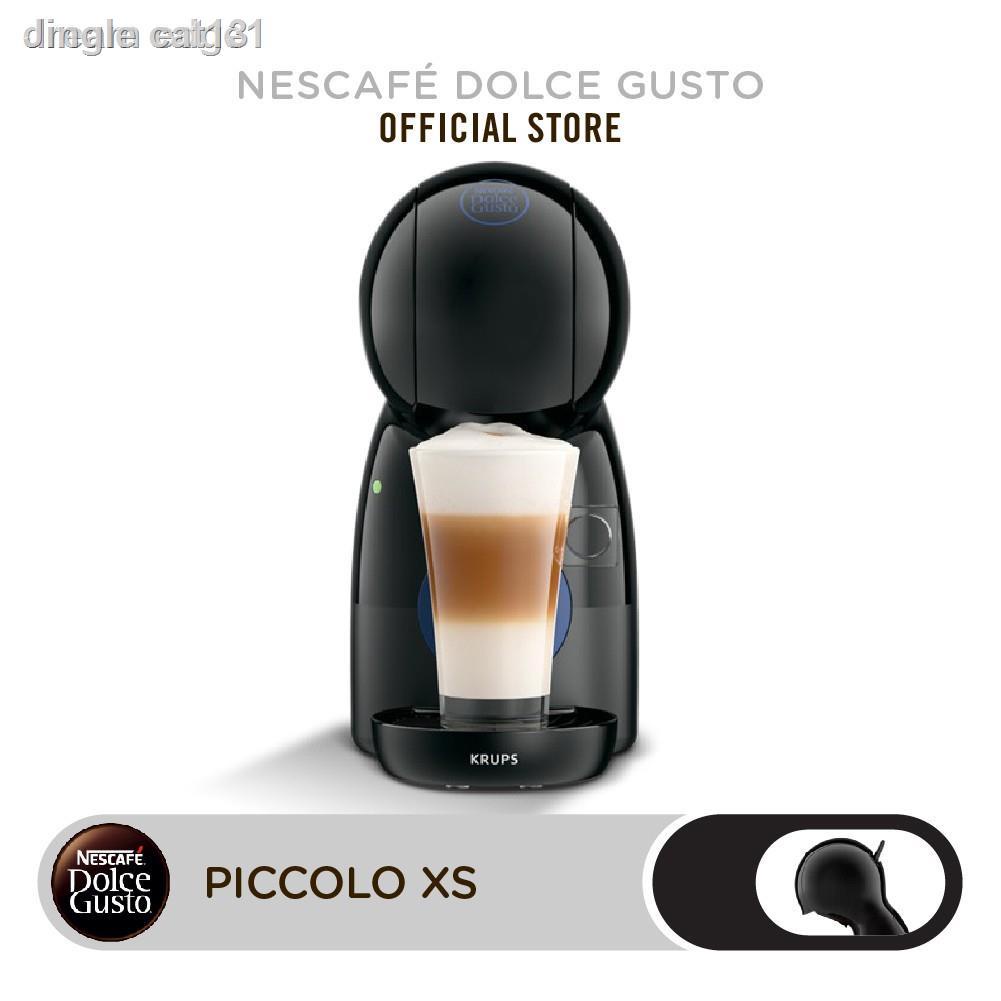 📣ส่วนลด 50%📣✣○✑100 % จัดส่ง▨☽NESCAFE DOLCE GUSTO เนสกาแฟ โดลเช่ กุสโต้ เครื่องชงกาแฟแคปซูล PICCOLO XS BLACK