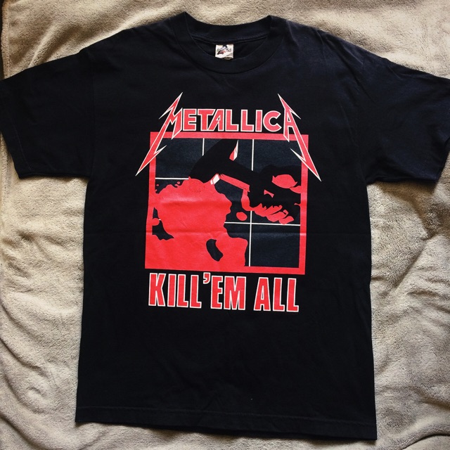 👕เสื้อวงMETALLICA  ลายเก้าอี้ไฟฟ้า⚡️ Size.M 19.5/27.5  Made.MEXICO