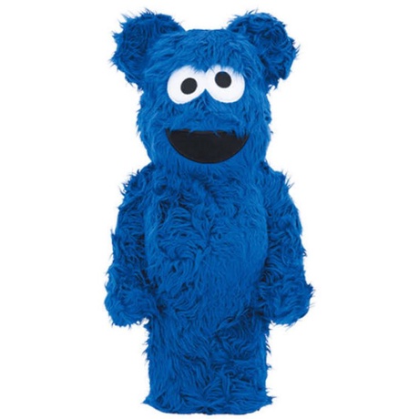 New Bearbrick Cookie Monster costume 1000%