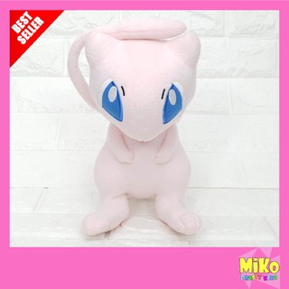 ☸﹉ตุ๊กตา มิว โปเกม่อน / Mew Pokemon ขนาด 9 นิ้ว สินค้ามีลิขสิทธิ์แท้ มาตรฐาน มอก.ของเล่นตุ๊กตา🎁🎀✨🎗🎈