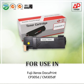 ตลับหมึกเลเซอร์เทียบเท่า CT201635 (Y) forprinter Fuji Xerox CP305d/CM305df